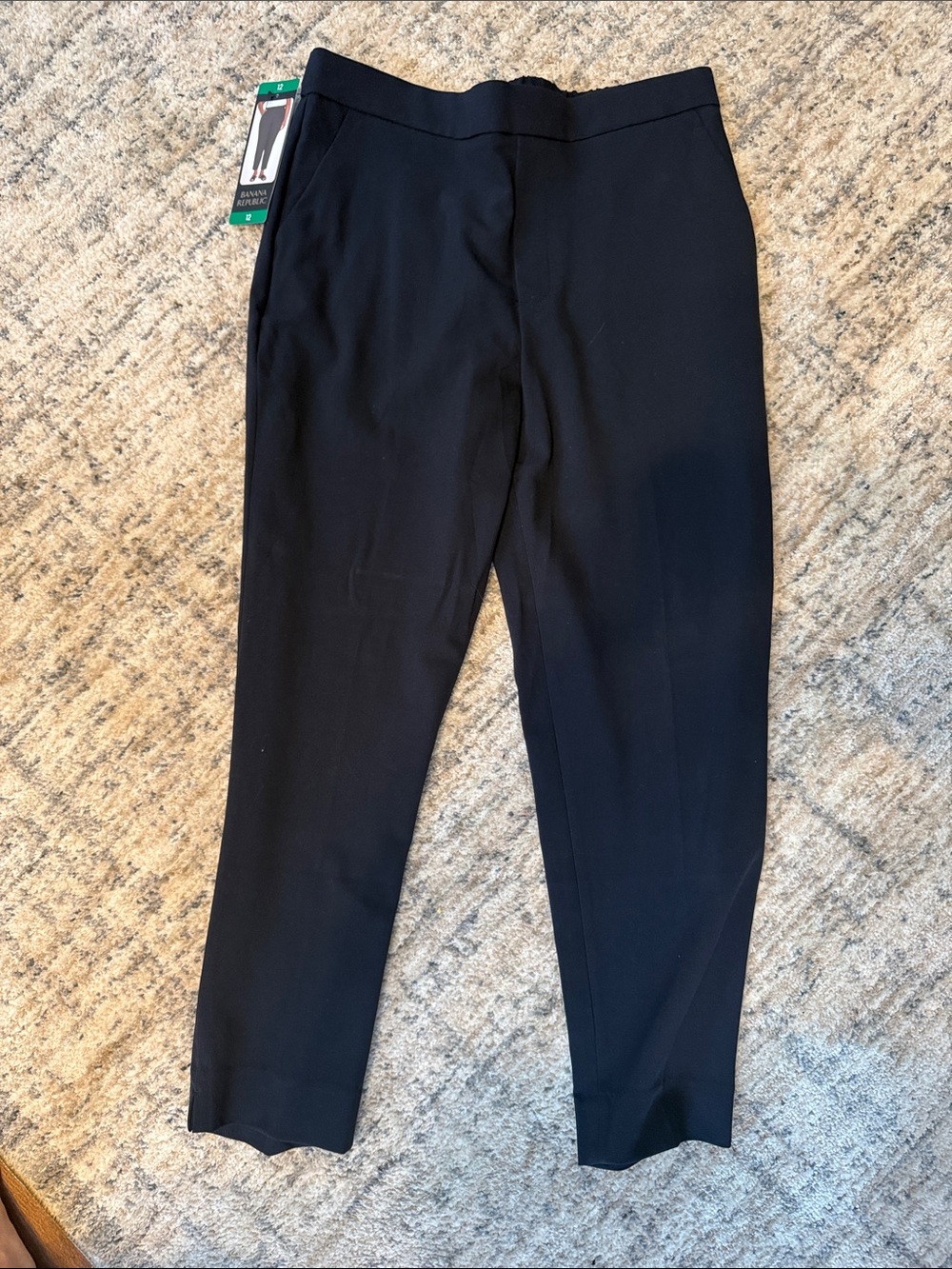 Banana Republic Navy Blue Slim Dress Pants